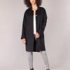 Vêtements Femme Manteaux Benetton MARBELLO Noir 1 Vêtements Femme Manteaux Benetton MARBELLO Noir -Manteaux Soldes Magasin 8025465 500 B
