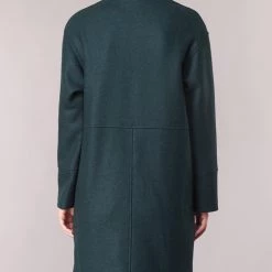 Vêtements Femme Manteaux One Step DENTZ Vert -Manteaux Soldes Magasin 8035106 500 E