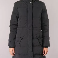 Vêtements Femme Manteaux Naf Naf BULODI Noir -Manteaux Soldes Magasin 8048526 500 D