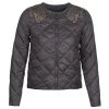Vêtements Femme Doudounes Ikks GLORIA Noir -Manteaux Soldes Magasin 8086432 500 A