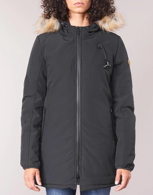 Vêtements Femme Parkas 80DB Original DIVA Noir 6 Vêtements Femme Parkas 80DB Original DIVA Noir – Image 4