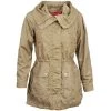 Vêtements Femme Trenchs Tommy Hilfiger JANINE Beige -Manteaux Soldes Magasin 817102 500 A
