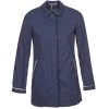 Vêtements Femme Trenchs La City FELICIANA Marine -Manteaux Soldes Magasin 827645 500 A