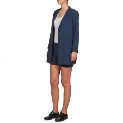 Vêtements Femme Manteaux See U Soon CARINA Marine 10 Vêtements Femme Manteaux See U Soon CARINA Marine -Manteaux Soldes Magasin 849679 500 D