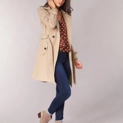 Vêtements Femme Manteaux Betty London JIVELU Beige 9 Vêtements Femme Manteaux Betty London JIVELU Beige -Manteaux Soldes Magasin 8836679 500 C