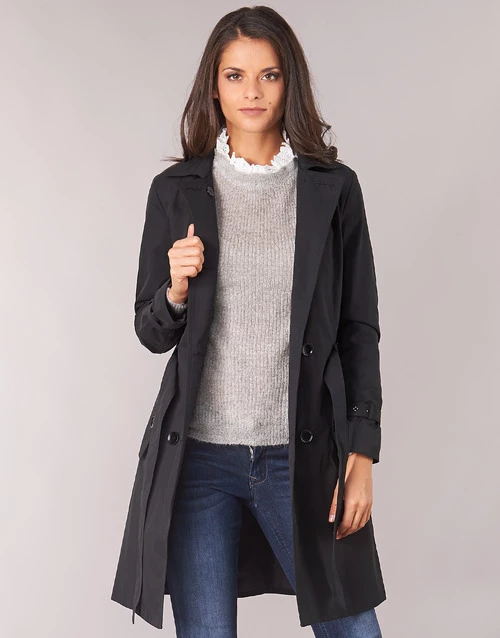 Vêtements Femme Manteaux Betty London JIVELU Noir 3 Vêtements Femme Manteaux Betty London JIVELU Noir