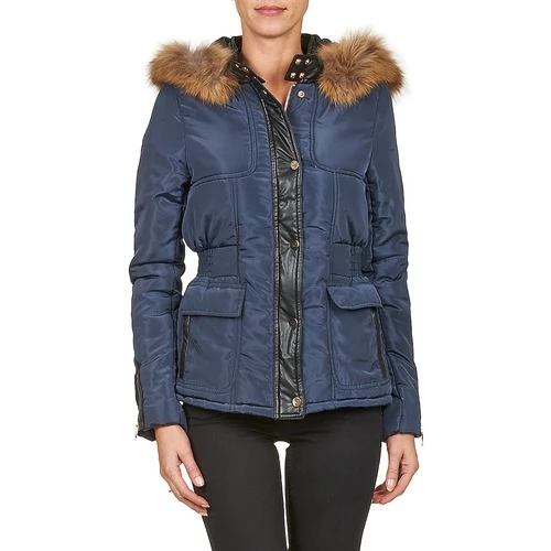 Vêtements Femme Doudounes Betty London BAMBOU Marine 4 Vêtements Femme Doudounes Betty London BAMBOU Marine – Image 2