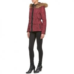 Vêtements Femme Doudounes Betty London BAMBOU Bordeaux -Manteaux Soldes Magasin 887836 500 D