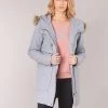 Vêtements Femme Manteaux Only ONLNOAH Gris -Manteaux Soldes Magasin 9467104 500 B